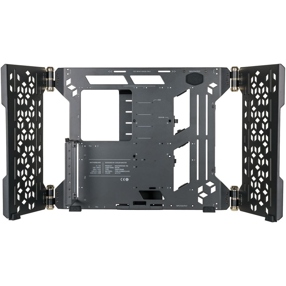 Корпус для компьютера Cooler Master MCF-MF700-KGNN-S00, Корпус Cooler Master MasterFrame 700 (MCF-MF700-KGNN-S00)
Корпус для компьютера Cooler Master MCF-MF700-KGNN-S00, Корпус Cooler Master MasterFrame 700 (MCF-MF700-KGNN-S00)