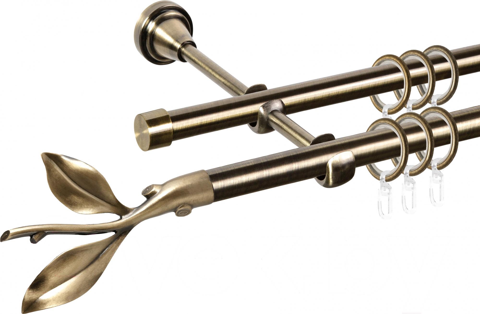 Карниз АС ФОРОС Grace D16Г/16Г + наконечники Лист вишни 2.4м антик, Grace D16Г/16Г + наконечники Лист вишни 2.4м 
Карниз АС ФОРОС Grace D16Г/16Г + наконечники Лист вишни 2.4м антик, Grace D16Г/16Г + наконечники Лист вишни 2.4м