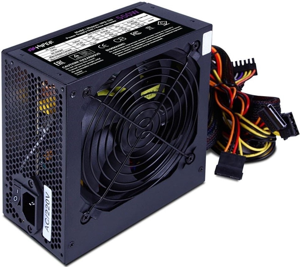 Блок питания Hiper HPB-550 (ATX 2.31, 550W, Active PFC, 80Plus BRONZE, 120mm fan, черный) BOX OK, Блок питания Hiper HPB-550 550W
Блок питания Hiper HPB-550 (ATX 2.31, 550W, Active PFC, 80Plus BRONZE, 120mm fan, черный) BOX OK, Блок питания Hiper HPB-550 550W