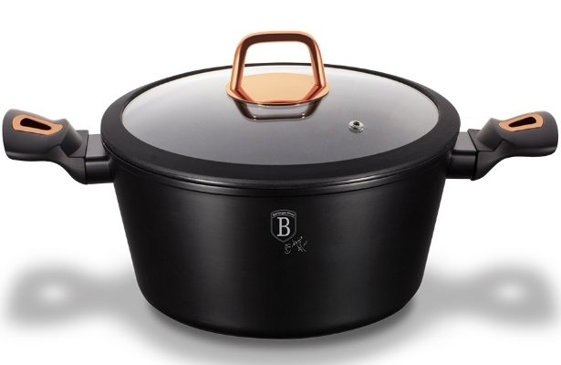 Кастрюля Berlinger Haus Black Rose Collection BH-1641N, ВН-1641N Black Rose Collection со стеклянной крышкой 20см, 2,5л
Кастрюля Berlinger Haus Black Rose Collection BH-1641N, ВН-1641N Black Rose Collection со стеклянной крышкой 20см, 2,5л