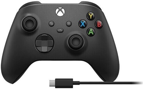 Геймпад беспроводной Microsoft Xbox Carbon Black Model 1914 + USB-С Cable (1V8-00002)
Геймпад беспроводной Microsoft Xbox Carbon Black Model 1914 + USB-С Cable (1V8-00002)