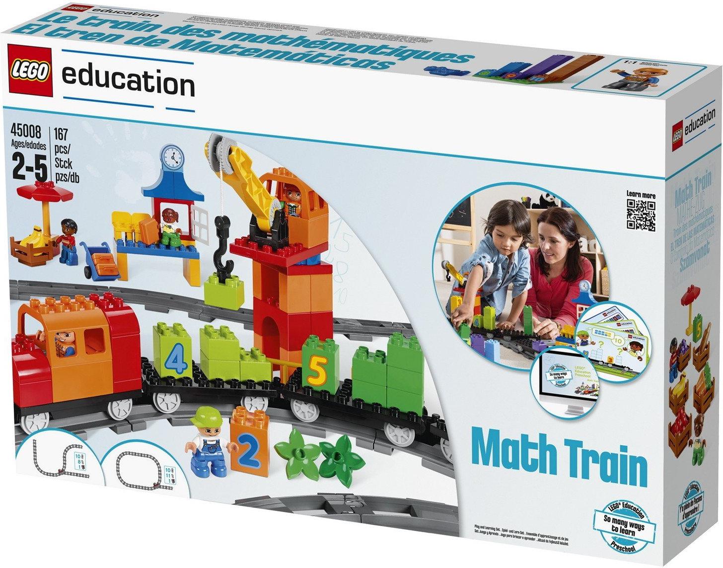 Конструктор LEGO Education 45008 Математический поезд, Education Математический поезд Duplo
Конструктор LEGO Education 45008 Математический поезд, Education Математический поезд Duplo