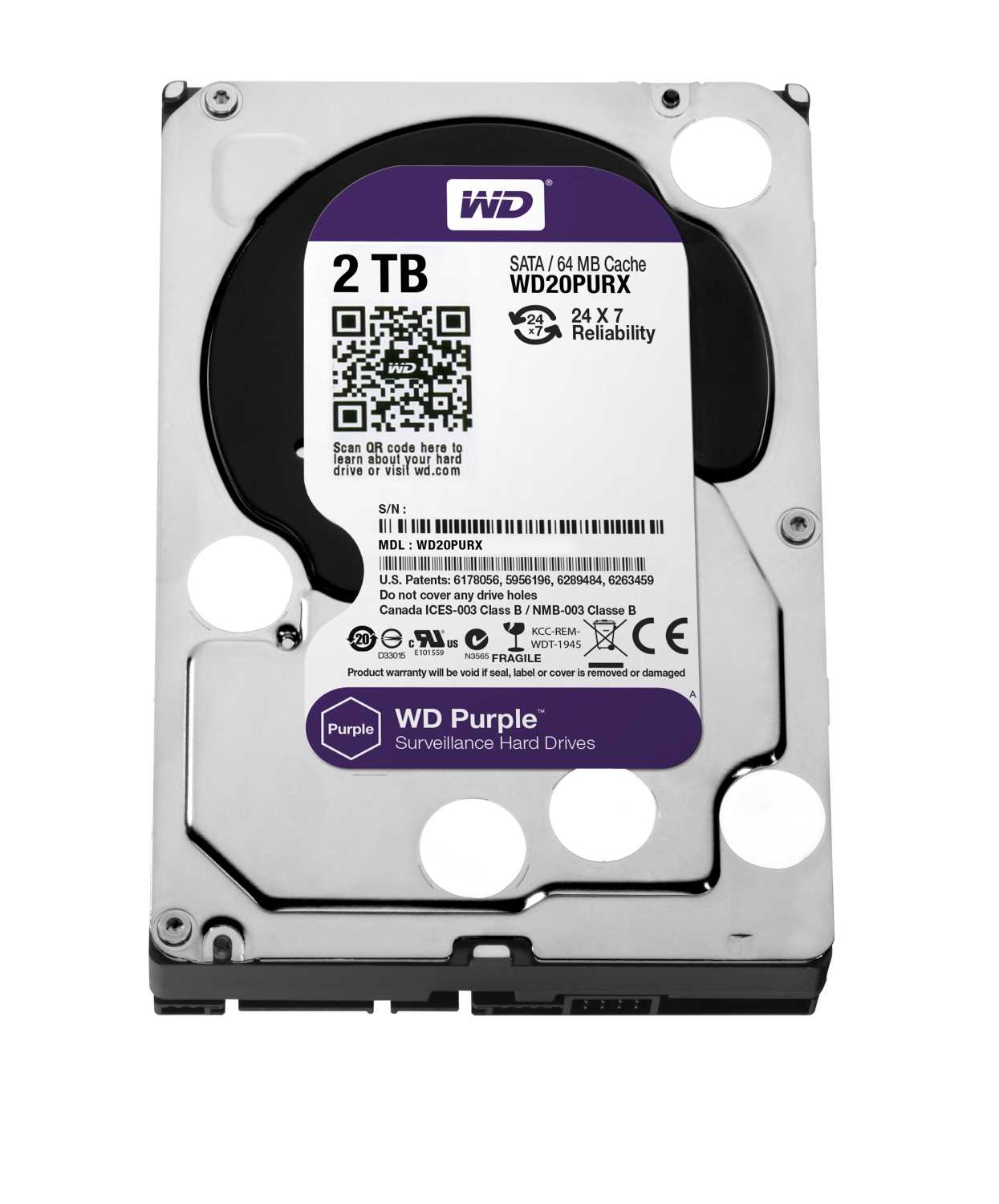 Жесткий диск WD/UNV WD20PURX-64AKYY0, Жесткий диск WD/UNV WD20PURX-64AKYY0 для видеонаблюдения
Жесткий диск WD/UNV WD20PURX-64AKYY0, Жесткий диск WD/UNV WD20PURX-64AKYY0 для видеонаблюдения