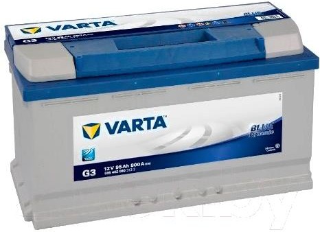 Автомобильный аккумулятор Varta Blue Dynamik 595402080 (95 А/ч), Аккумулятор Varta Blue Dynamik 95 А/ч 595402080
Автомобильный аккумулятор Varta Blue Dynamik 595402080 (95 А/ч), Аккумулятор Varta Blue Dynamik 95 А/ч 595402080