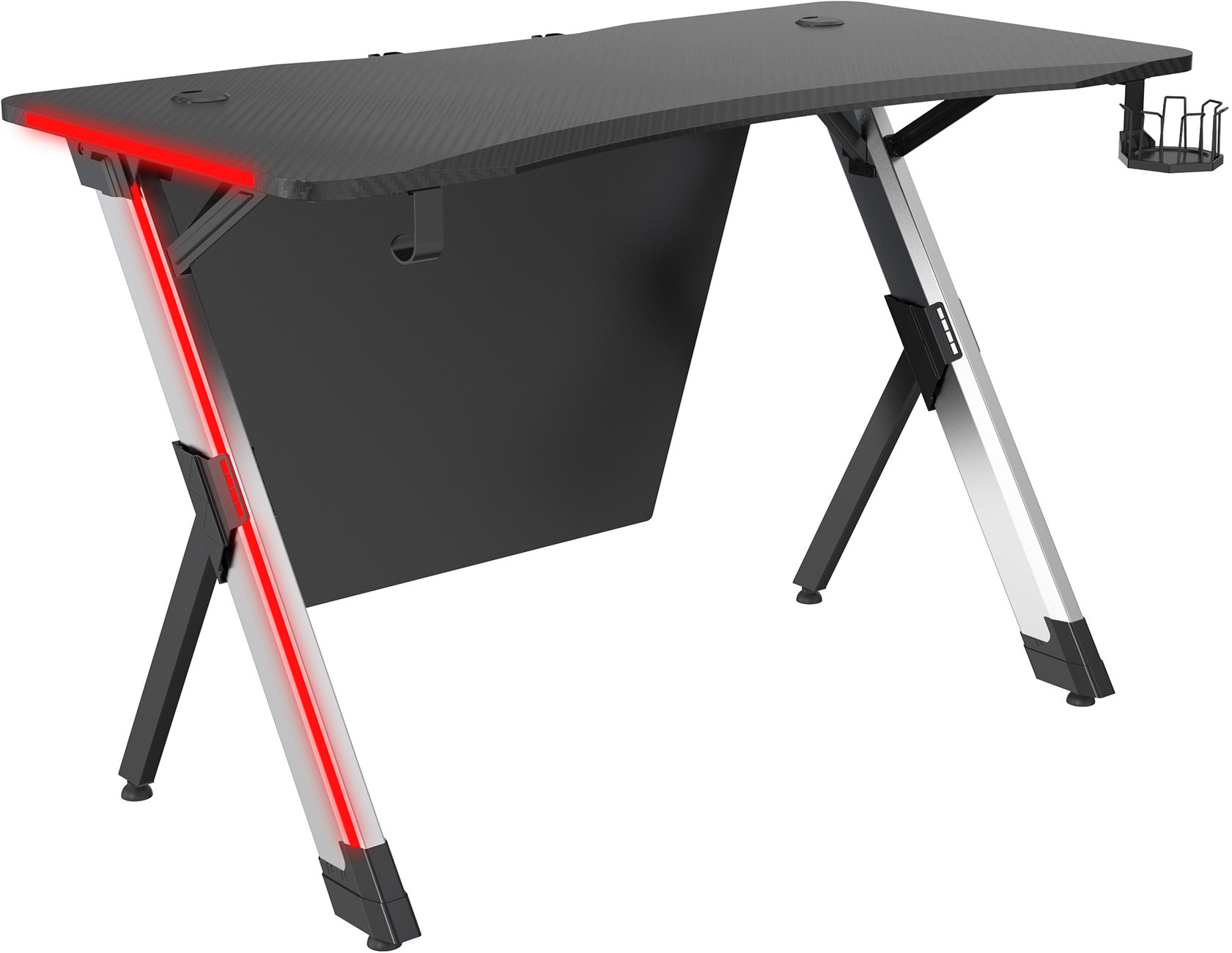 Стол для компьютера Cactus CS-GTX-AL-CARBON-RED, Компьютерный стол Cactus CS-GTX-AL-CARBON-RED 
Стол для компьютера Cactus CS-GTX-AL-CARBON-RED, Компьютерный стол Cactus CS-GTX-AL-CARBON-RED