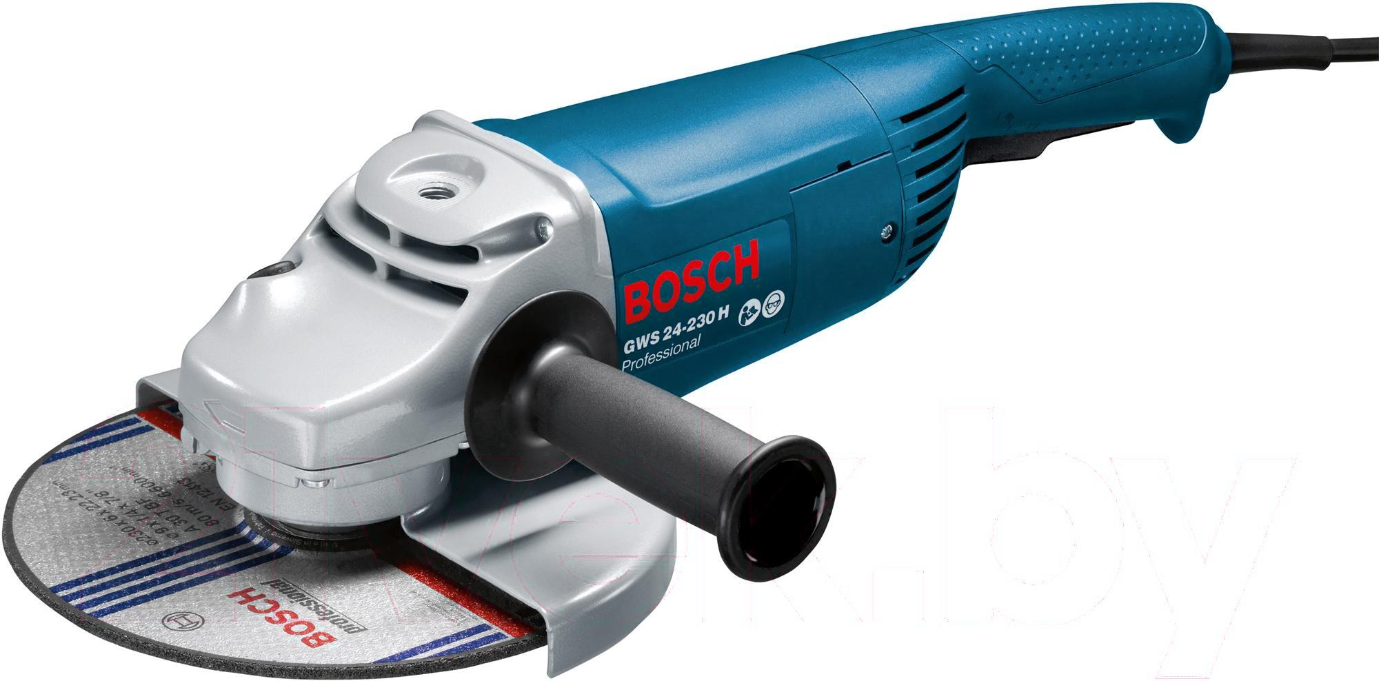 Профессиональная угловая шлифмашина Bosch GWS 24-230 H Professional (0.601.884.103), GWS 24-230 H Professional
Профессиональная угловая шлифмашина Bosch GWS 24-230 H Professional (0.601.884.103), GWS 24-230 H Professional