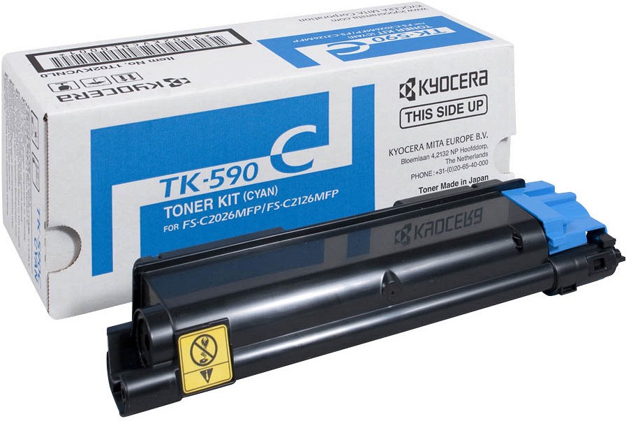 Картридж для принтера Kyocera TK-590C, Тонер Картридж Kyocera TK-590C голубой (1T02KVCNL0) 
Картридж для принтера Kyocera TK-590C, Тонер Картридж Kyocera TK-590C голубой (1T02KVCNL0)