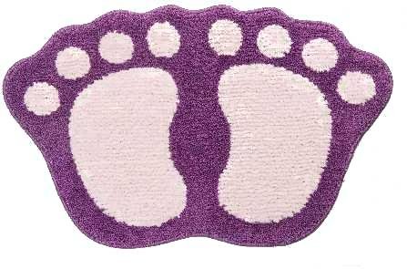 Коврик для ванной Shahintex Microfiber лапки совмещенные 40x60 фиолетовый, Microfiber лапки совмещенные 40x60 
Коврик для ванной Shahintex Microfiber лапки совмещенные 40x60 фиолетовый, Microfiber лапки совмещенные 40x60