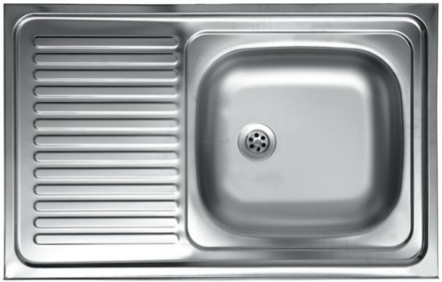 Кухонная мойка КромРус с полкой S 416 RUS чаша справа без сифона, Кухонная мойка КромРус S 416 RUS чаша справа (нержавеющая сталь)
Кухонная мойка КромРус с полкой S 416 RUS чаша справа без сифона, Кухонная мойка КромРус S 416 RUS чаша справа (нержавеющая сталь)