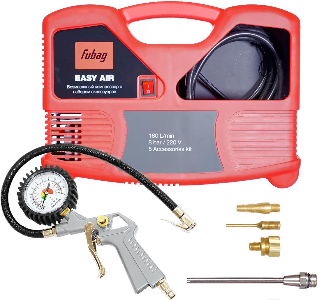 Воздушный компрессор Fubag Easy Air (8215040KOA649), Компрессор Fubag Easy Air 8215040KOA649
Воздушный компрессор Fubag Easy Air (8215040KOA649), Компрессор Fubag Easy Air 8215040KOA649