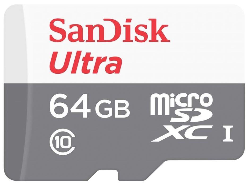 Карта памяти SanDisk Ultra microSDXC 64GB + адаптер (SDSQUNS-064G-GN3MA), Ultra microSDXC+SD Adapter 64GB Class 10
Карта памяти SanDisk Ultra microSDXC 64GB + адаптер (SDSQUNS-064G-GN3MA), Ultra microSDXC+SD Adapter 64GB Class 10