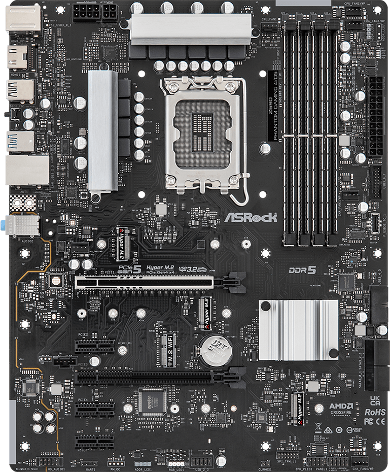 Материнская плата ASRock Z690 PHANTOM GAMING 4/D5, Материнская плата ASRock Z690 Phantom Gaming 4/D5
Материнская плата ASRock Z690 PHANTOM GAMING 4/D5, Материнская плата ASRock Z690 Phantom Gaming 4/D5