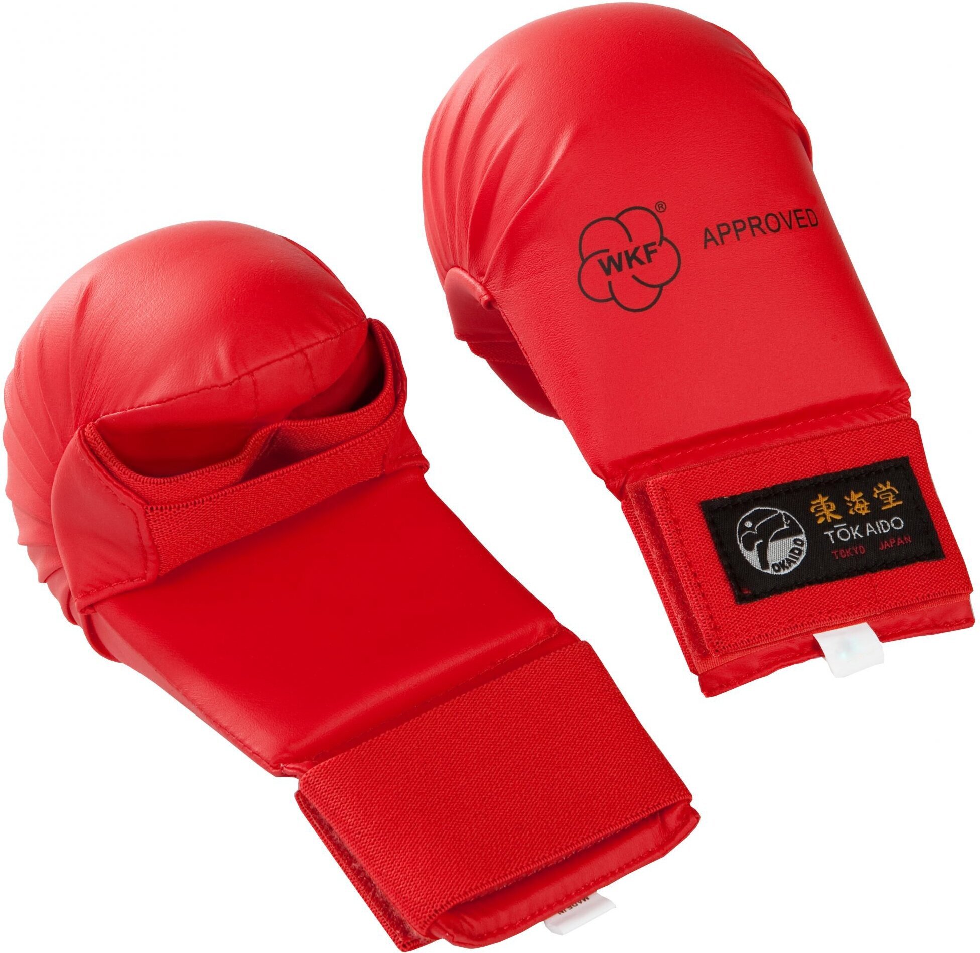 Перчатки для единоборств Tokaido Karate mitts without thumb M красный (TOK-KM-01-WKF PK-3)
Перчатки для единоборств Tokaido Karate mitts without thumb M красный (TOK-KM-01-WKF PK-3)