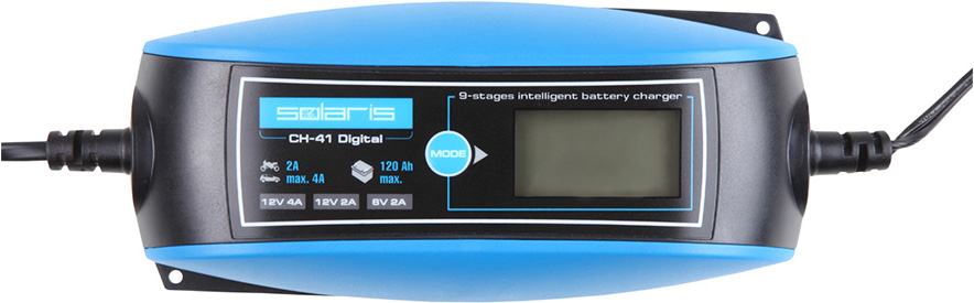 Зарядное устройство Solaris CH-41 Digital, Пуско-зарядное устройство Solaris CH-41 Digital 
Зарядное устройство Solaris CH-41 Digital, Пуско-зарядное устройство Solaris CH-41 Digital
