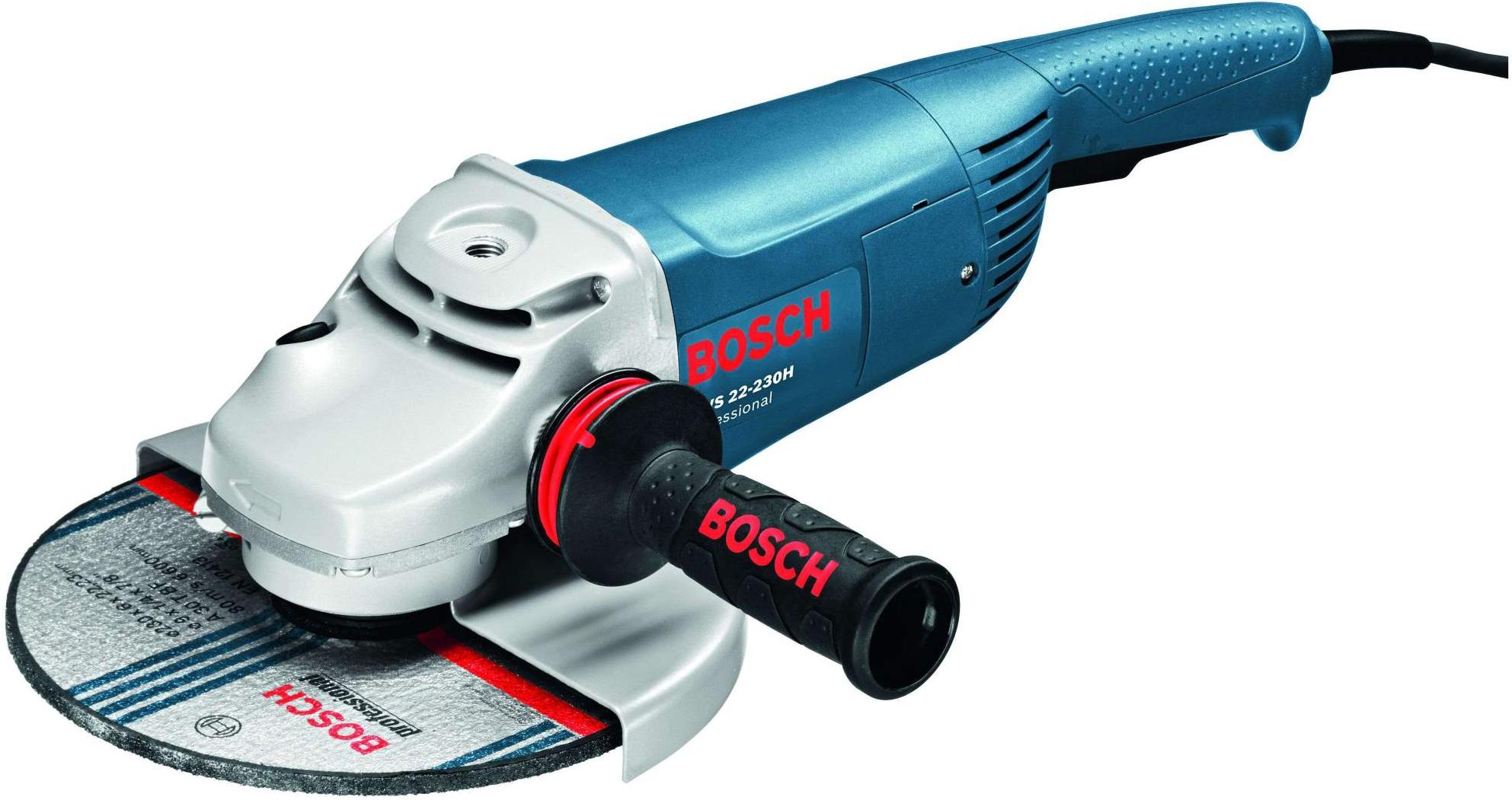 Профессиональная угловая шлифмашина Bosch GWS 22-230 H (0.601.882.103), GWS 22-230 H Professional
Профессиональная угловая шлифмашина Bosch GWS 22-230 H (0.601.882.103), GWS 22-230 H Professional