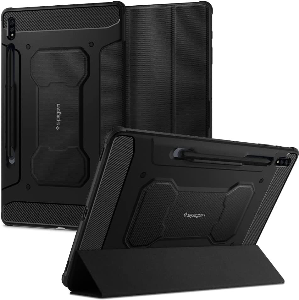 Чехол для планшета Spigen Rugged Armor Pro Galaxy Tab S7+/S8+ Plus 12.4 Black (ACS01607)
Чехол для планшета Spigen Rugged Armor Pro Galaxy Tab S7+/S8+ Plus 12.4 Black (ACS01607)