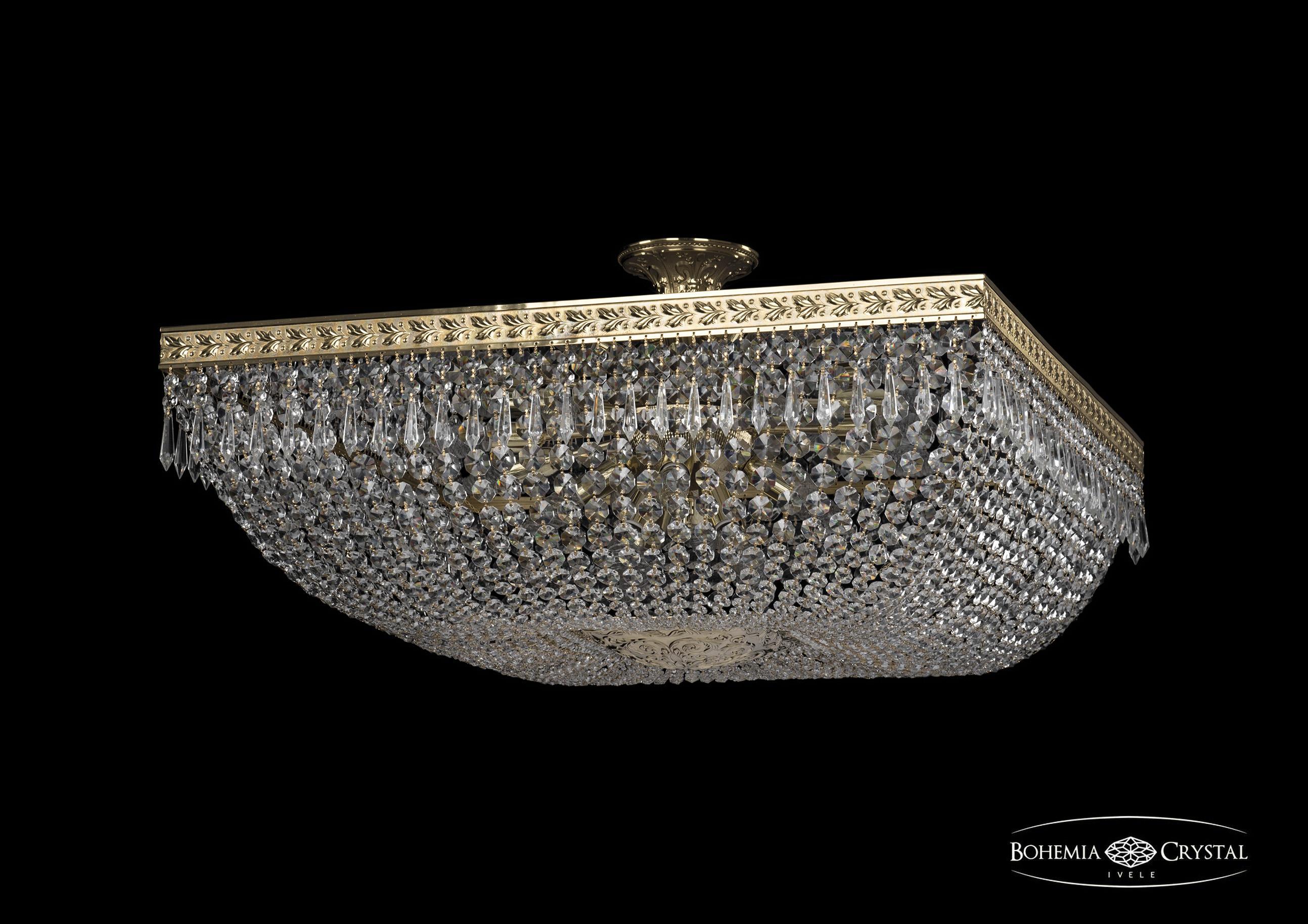 Люстра на штанге Bohemia Ivele Crystal 19012/80IV G 
Люстра на штанге Bohemia Ivele Crystal 19012/80IV G