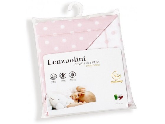 Комплект детского постельного белья Italbaby из 3-х предметов (наволочка+2 простыни) розовый/ горошек, из 3-х предметов (наволочка+2 простыни)
Комплект детского постельного белья Italbaby из 3-х предметов (наволочка+2 простыни) розовый/ горошек, из 3-х предметов (наволочка+2 простыни)
