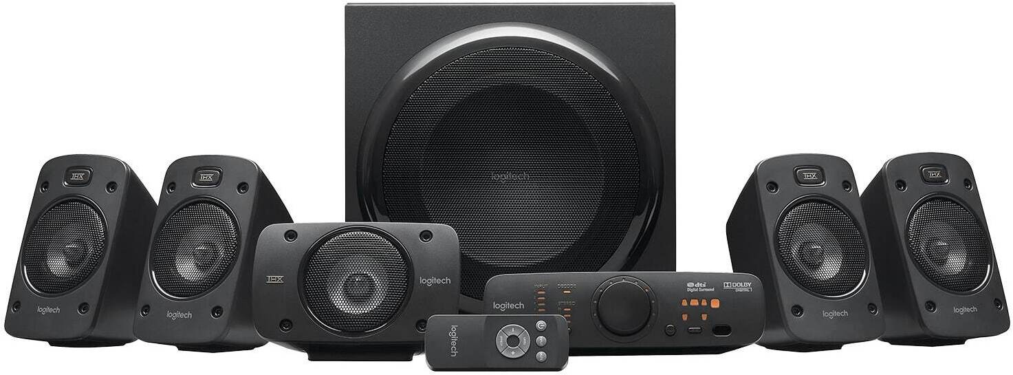 Мультимедиа акустика Logitech Surround Sound Speakers Z906, Мультимедиа акустика Logitech Surround Sound Speakers Z906 980-000468 Black
Мультимедиа акустика Logitech Surround Sound Speakers Z906, Мультимедиа акустика Logitech Surround Sound Speakers Z906 980-000468 Black