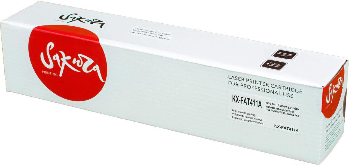 Картридж SAKURA KXFAT411А/SAKXFAT411A, Картридж Sakura Printing Совместимый с KX-FAT411А SAKXFAT411A
Картридж SAKURA KXFAT411А/SAKXFAT411A, Картридж Sakura Printing Совместимый с KX-FAT411А SAKXFAT411A