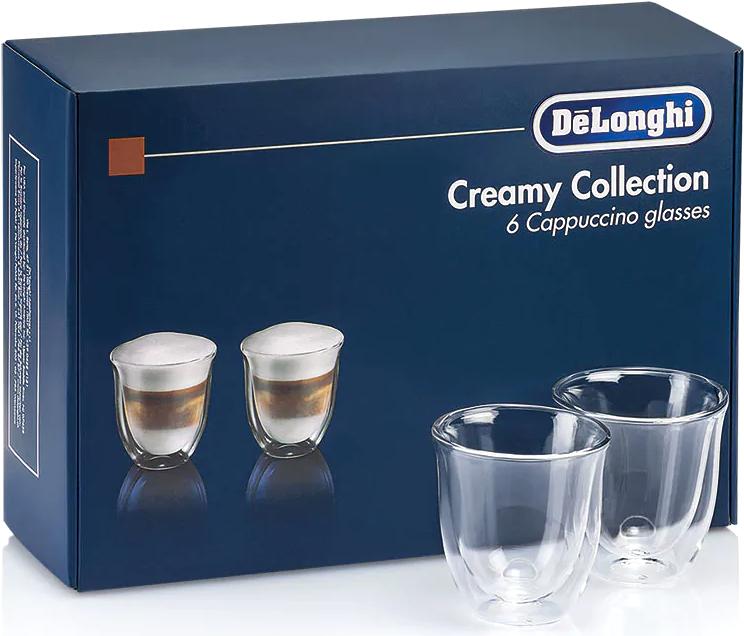 Набор чашек для капучино DeLonghi 6 шт DLSC301, Чашка DeLonghi Набор чашек для капучино 6 шт DLSC301
Набор чашек для капучино DeLonghi 6 шт DLSC301, Чашка DeLonghi Набор чашек для капучино 6 шт DLSC301