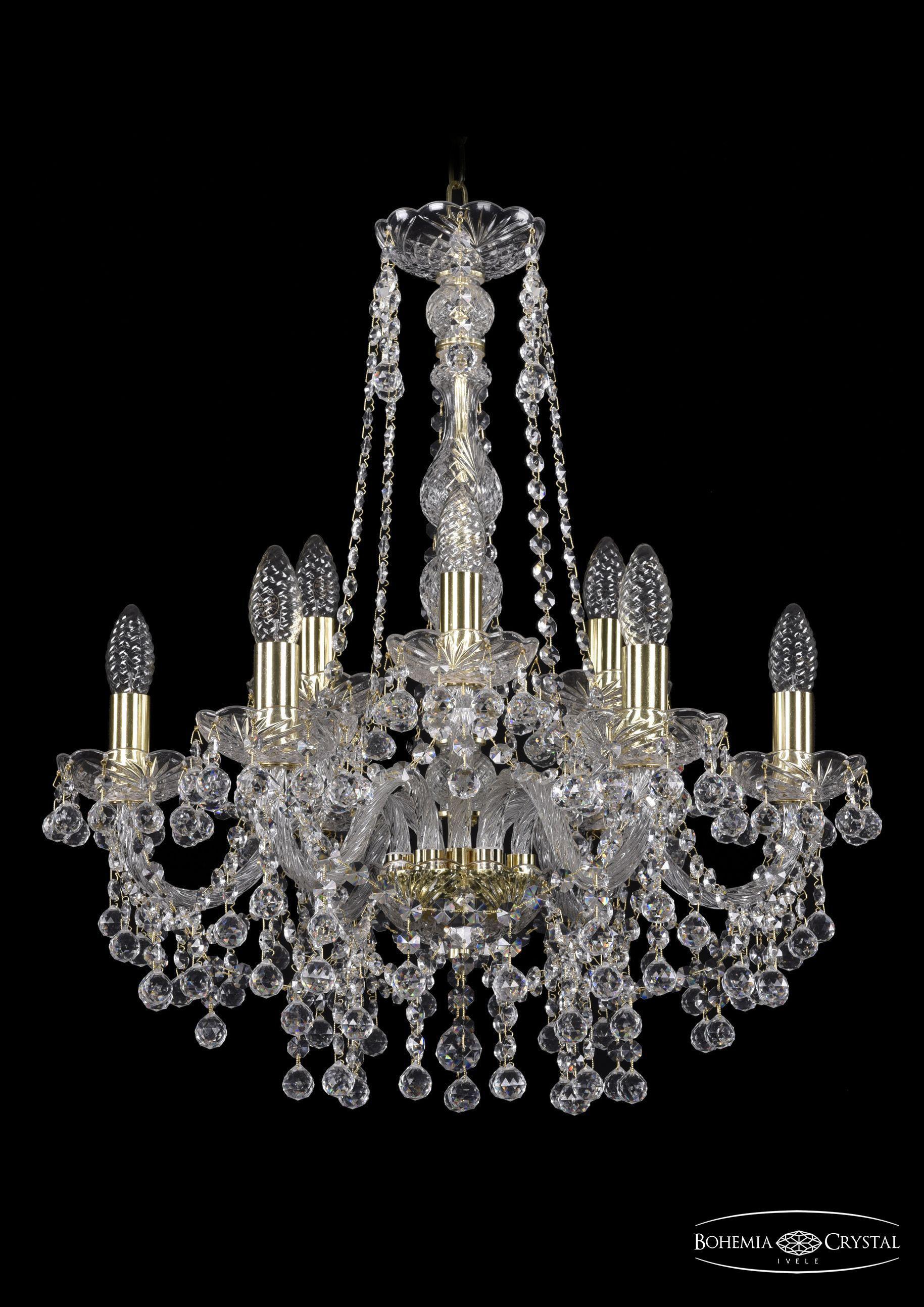 Подвесная люстра Bohemia Ivele Crystal 1409/6+3/195/h-63/G 
Подвесная люстра Bohemia Ivele Crystal 1409/6+3/195/h-63/G