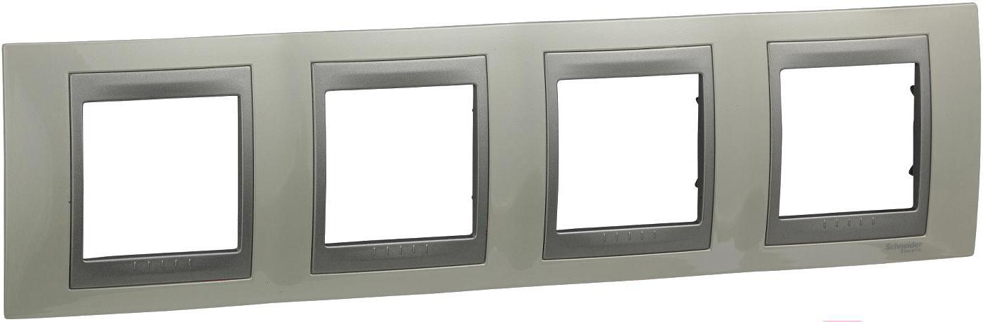 Рамка для выключателя и розетки Schneider Electric Unica MGU66.008.092, Unica MGU66.008.092
Рамка для выключателя и розетки Schneider Electric Unica MGU66.008.092, Unica MGU66.008.092