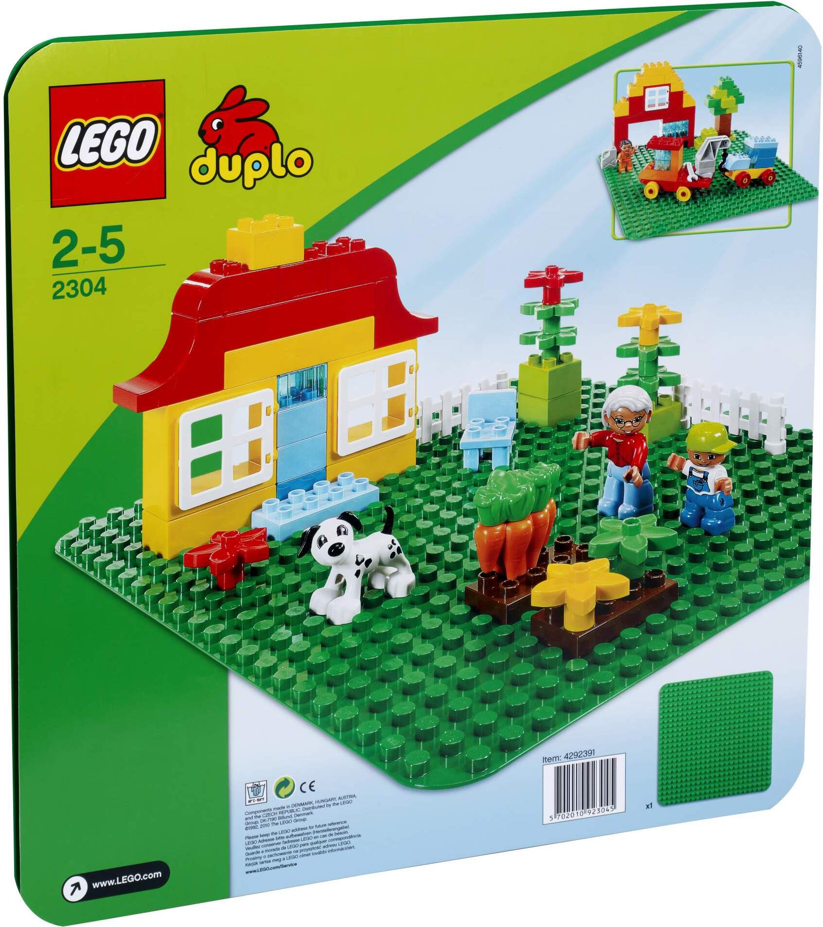 Элемент конструктора Lego Duplo Большая строительная пластина 2304, Конструктор LEGO Duplo Большая строительная пластина 2304
Элемент конструктора Lego Duplo Большая строительная пластина 2304, Конструктор LEGO Duplo Большая строительная пластина 2304