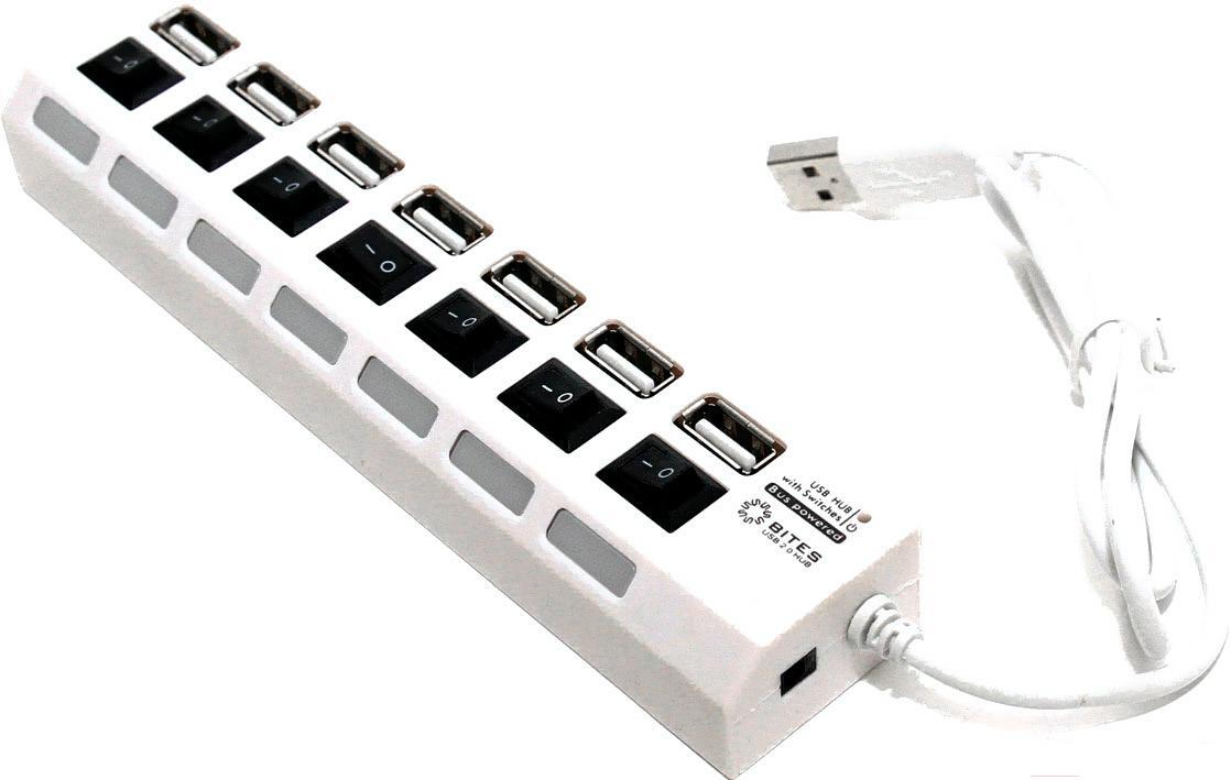 Концентратор 5bites HB27-203PWH 7*USB2,0, блок питания 5В-2А, 1метр, Белый, USB-хаб 5bites HB27-203PWH
Концентратор 5bites HB27-203PWH 7*USB2,0, блок питания 5В-2А, 1метр, Белый, USB-хаб 5bites HB27-203PWH