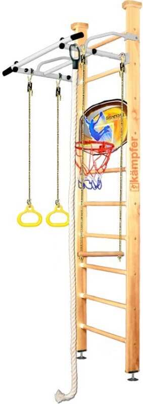Шведская стенка Kampfer Helena Ceiling Basketball Shield №1 Стандарт турник натуральный/белый антик
Шведская стенка Kampfer Helena Ceiling Basketball Shield №1 Стандарт турник натуральный/белый антик