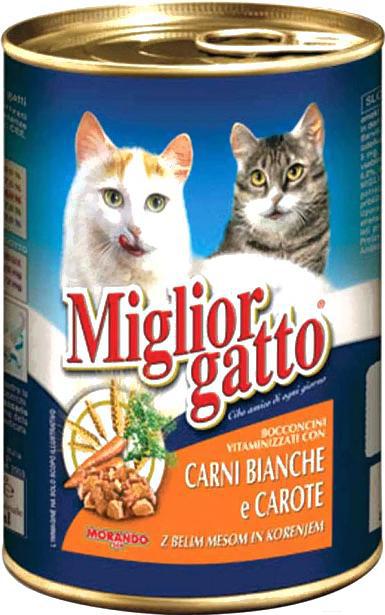 Корм для кошек Miglior Gatto Classic Poultryamp;Carrots 405г, Gatto Classic Poultryamp;Carrots 405г
Корм для кошек Miglior Gatto Classic Poultryamp;Carrots 405г, Gatto Classic Poultryamp;Carrots 405г
