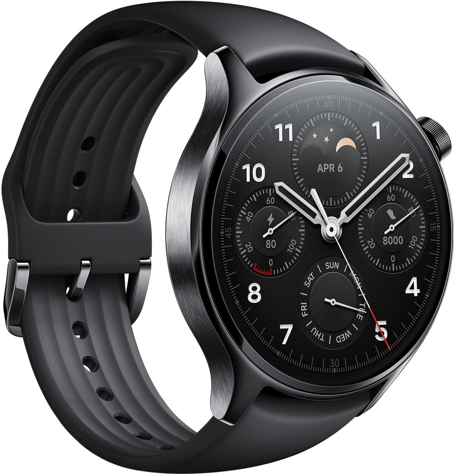 Смарт-часы Xiaomi Watch S1 Pro M2135W1 Black + Black Fluororubber Strap (BHR6013GL), Смарт-часы Xiaomi Watch S1 Pro Black Case with Black Fluororubber Strap
Смарт-часы Xiaomi Watch S1 Pro M2135W1 Black + Black Fluororubber Strap (BHR6013GL), Смарт-часы Xiaomi Watch S1 Pro Black Case with Black Fluororubber Strap