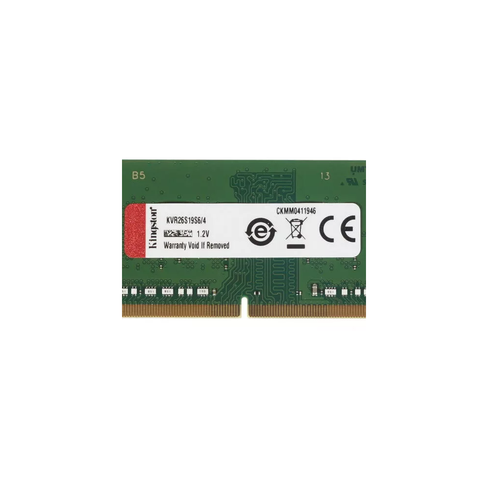 Оперативная память Kingston ValueRAM DDR4 SODIMM PC4-21300 4GB (KVR26S19S6/4), Оперативная память Kingston ValueRAM DDR4 SODIMM PC4-21300 4GB KVR26S19S6/4
Оперативная память Kingston ValueRAM DDR4 SODIMM PC4-21300 4GB (KVR26S19S6/4), Оперативная память Kingston ValueRAM DDR4 SODIMM PC4-21300 4GB KVR26S19S6/4