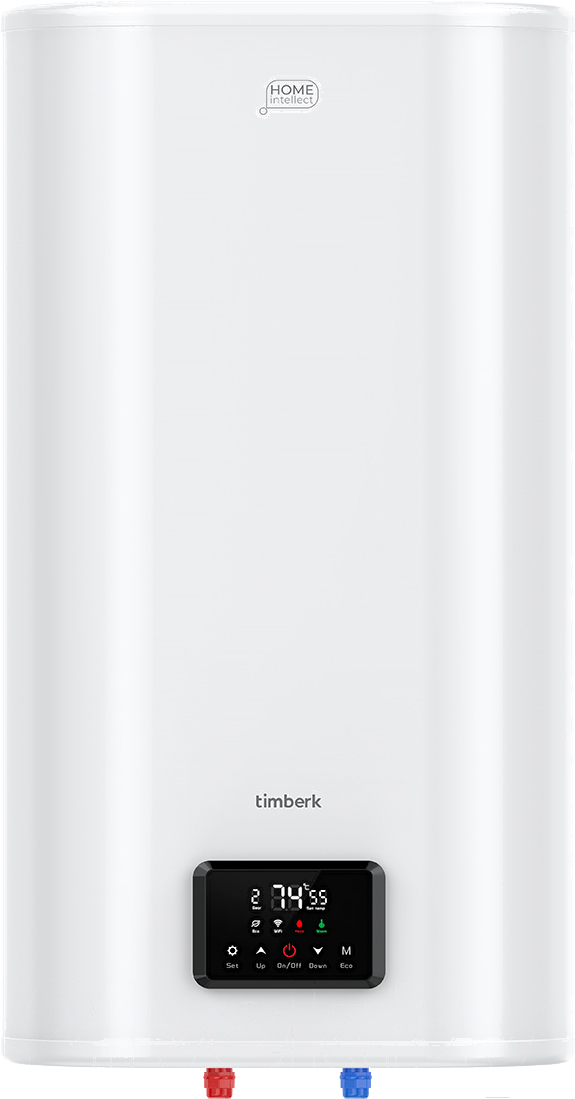 Накопительный водонагреватель Timberk T-WSS100-N72-V-WF
Накопительный водонагреватель Timberk T-WSS100-N72-V-WF