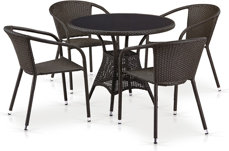 Обеденная группа Afina garden T197ANS-W53/Y137C-W53 4Pcs Brown, Комплект садовой мебели Afina garden T197ANS-W53/Y137C-W53 4Pcs Brown
Обеденная группа Afina garden T197ANS-W53/Y137C-W53 4Pcs Brown, Комплект садовой мебели Afina garden T197ANS-W53/Y137C-W53 4Pcs Brown