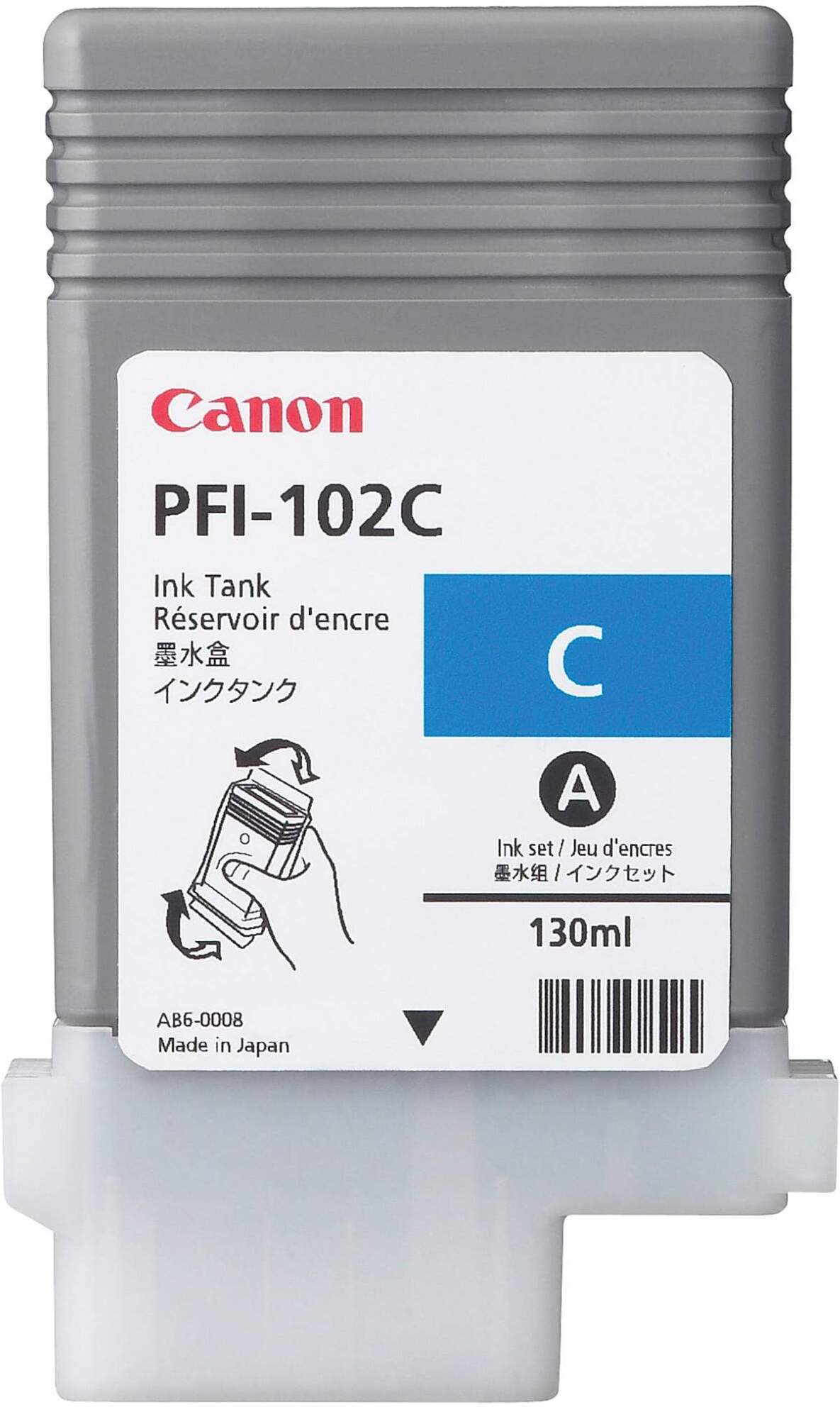 Картридж для принтера Canon PFI-102C (0896B001AA), Картридж Canon PFI-102C 0896B001
Картридж для принтера Canon PFI-102C (0896B001AA), Картридж Canon PFI-102C 0896B001