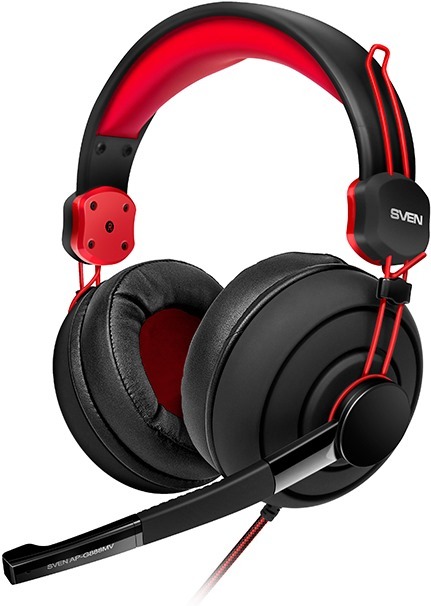 Наушники с микрофоном SVEN AP-G888MV, Наушники с микрофоном т.м. Sven AP-G888MV Black-Red
Наушники с микрофоном SVEN AP-G888MV, Наушники с микрофоном т.м. Sven AP-G888MV Black-Red