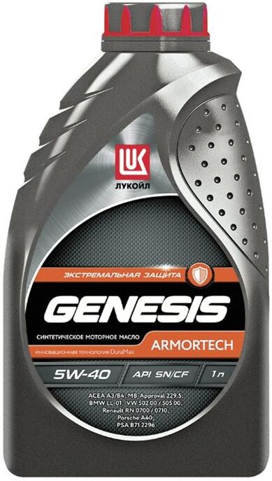 Моторное масло Лукойл Genesis Armortech 5W40 SN/CF 1л, Моторное масло Лукойл Genesis Armortech 5W40 SN/CF 1л 1539414
Моторное масло Лукойл Genesis Armortech 5W40 SN/CF 1л, Моторное масло Лукойл Genesis Armortech 5W40 SN/CF 1л 1539414