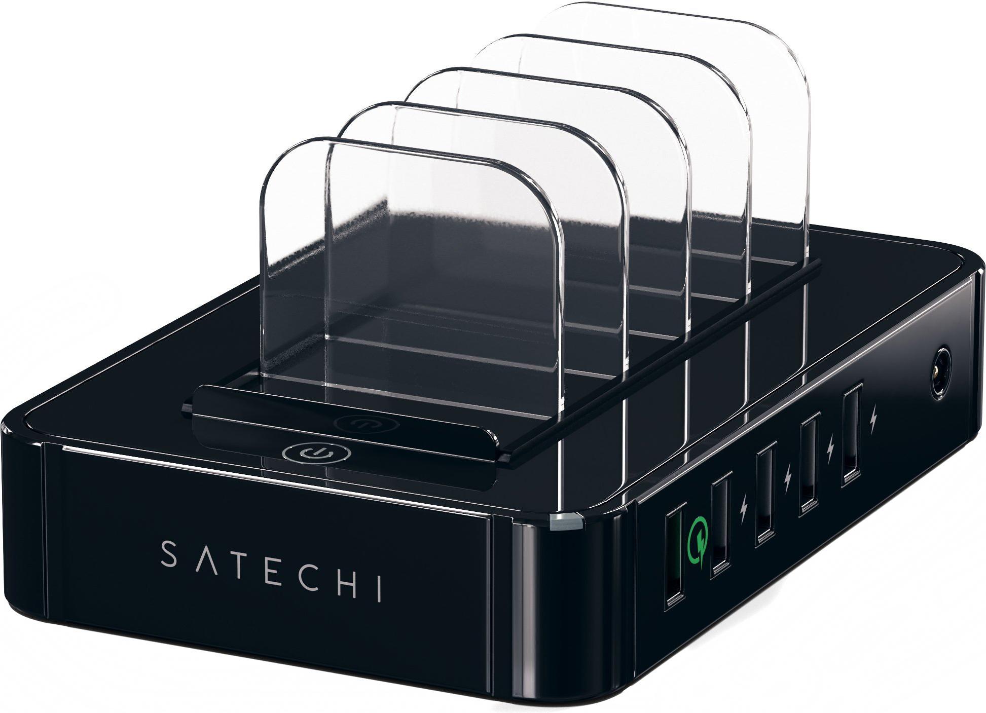 Док-станция для смартфона Satechi 5-Port ST-MCS5B B0170L322E, Smart Charging Station USB 5-Ports
Док-станция для смартфона Satechi 5-Port ST-MCS5B B0170L322E, Smart Charging Station USB 5-Ports