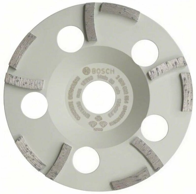 Чашка алмазная шлифовальная по бетону Bosch Expert Extraclean 125мм 2608602554, Алмазная чашка Bosch Extraclean бетон 125мм 2.608.602.554
Чашка алмазная шлифовальная по бетону Bosch Expert Extraclean 125мм 2608602554, Алмазная чашка Bosch Extraclean бетон 125мм 2.608.602.554