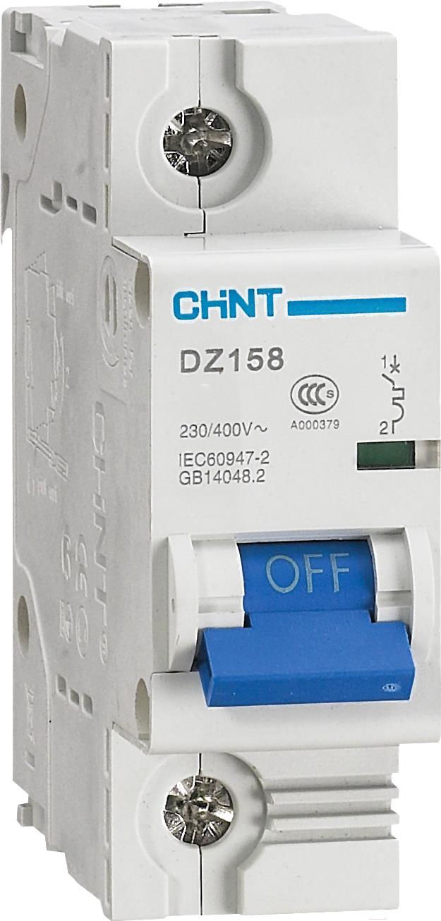 Выключатель Chint DZ158-125H 1P 63A 10kA 8-12In 158088, DZ158-125H 1P 63A 10kA 8-12In 158088
Выключатель Chint DZ158-125H 1P 63A 10kA 8-12In 158088, DZ158-125H 1P 63A 10kA 8-12In 158088