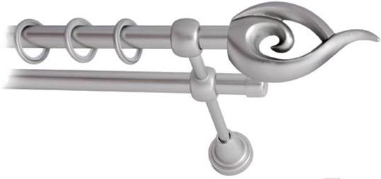 Карниз Lm Decor Наутилус 012 2р гладкий 1.6м сатин, Наутилус 012 2р гладкий 16мм 1.6м
Карниз Lm Decor Наутилус 012 2р гладкий 1.6м сатин, Наутилус 012 2р гладкий 16мм 1.6м