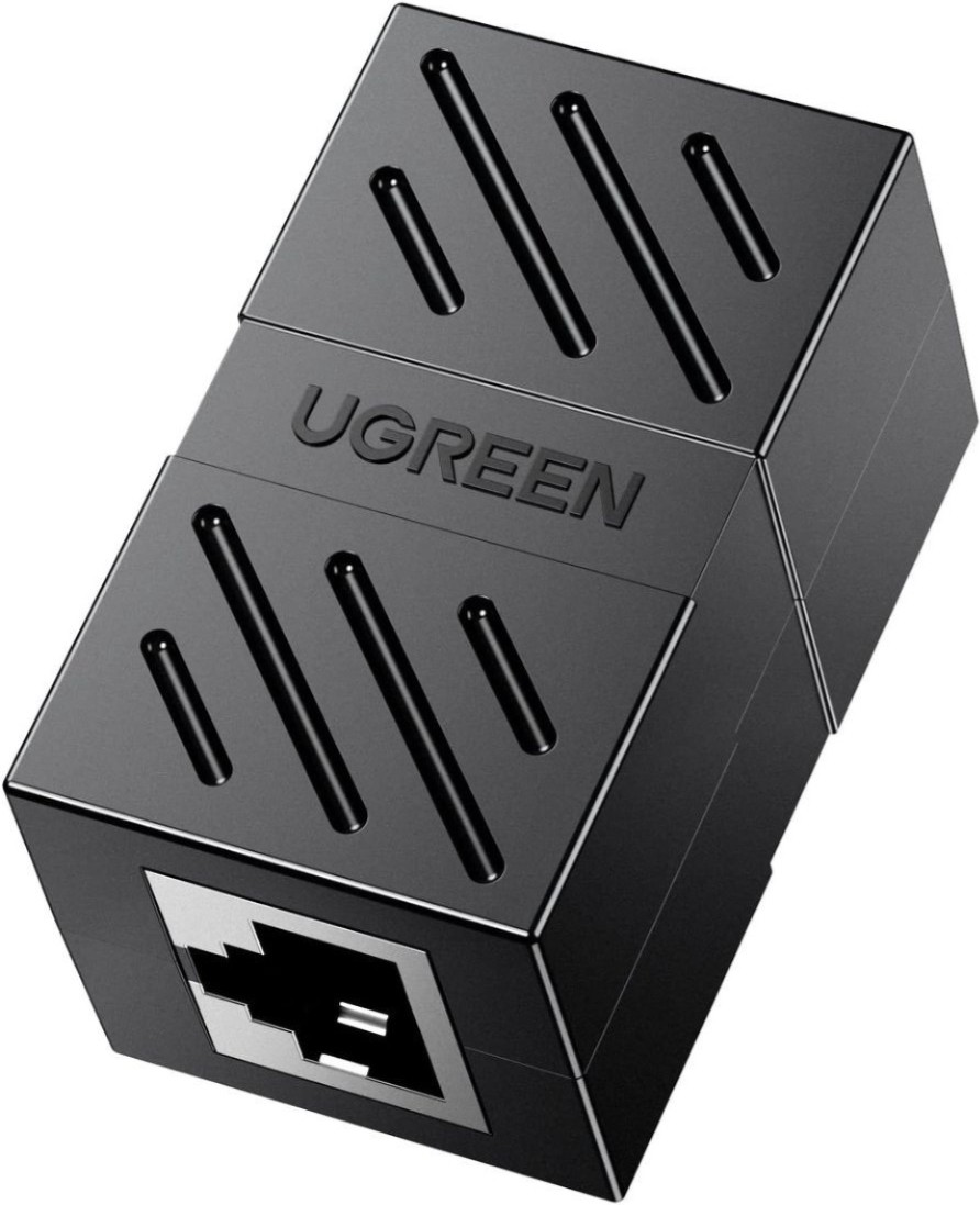 Переходник UGREEN NW114-20390; Сетевой RJ45 (F) to RJ45 (F); для кабелей 1000 Мбит/с; без провода; Black
Переходник UGREEN NW114-20390; Сетевой RJ45 (F) to RJ45 (F); для кабелей 1000 Мбит/с; без провода; Black