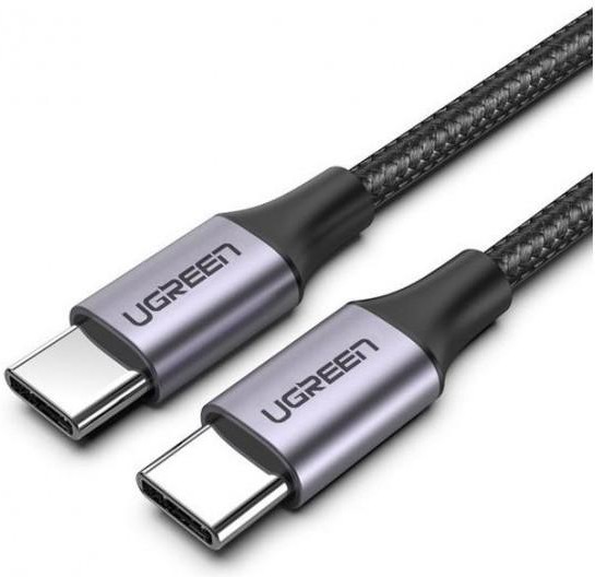 UGREEN USB 2.0 C M/M Round Cable Nickel Plating Aluminum Shell 2m US261 (Gray Black) 50152 / Кабель UGREEN US261-50152, Type C to Type C, 3A, PD 60W, в оплётке, 2m, Gray Black
UGREEN USB 2.0 C M/M Round Cable Nickel Plating Aluminum Shell 2m US261 (Gray Black) 50152 / Кабель UGREEN US261-50152, Type C to Type C, 3A, PD 60W, в оплётке, 2m, Gray Black