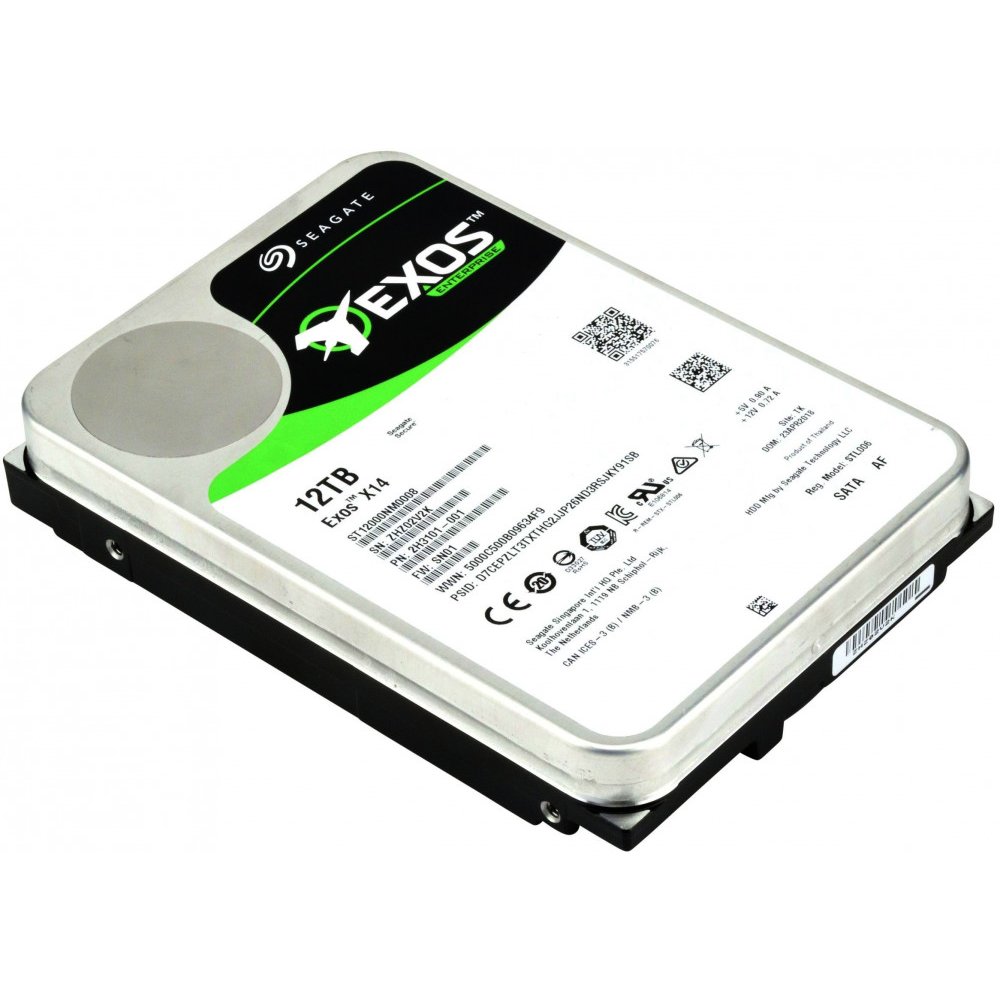 Жесткий диск Seagate HDD 12Tb Exos X14 ST12000NM0008 3.5" SATA 6Gb/s 256Mb 7200rpm, HDD 12Tb Exos X14 ST12000NM0008 3.5" SATA 6Gb/s 256Mb 7200rpm
Жесткий диск Seagate HDD 12Tb Exos X14 ST12000NM0008 3.5" SATA 6Gb/s 256Mb 7200rpm, HDD 12Tb Exos X14 ST12000NM0008 3.5" SATA 6Gb/s 256Mb 7200rpm
