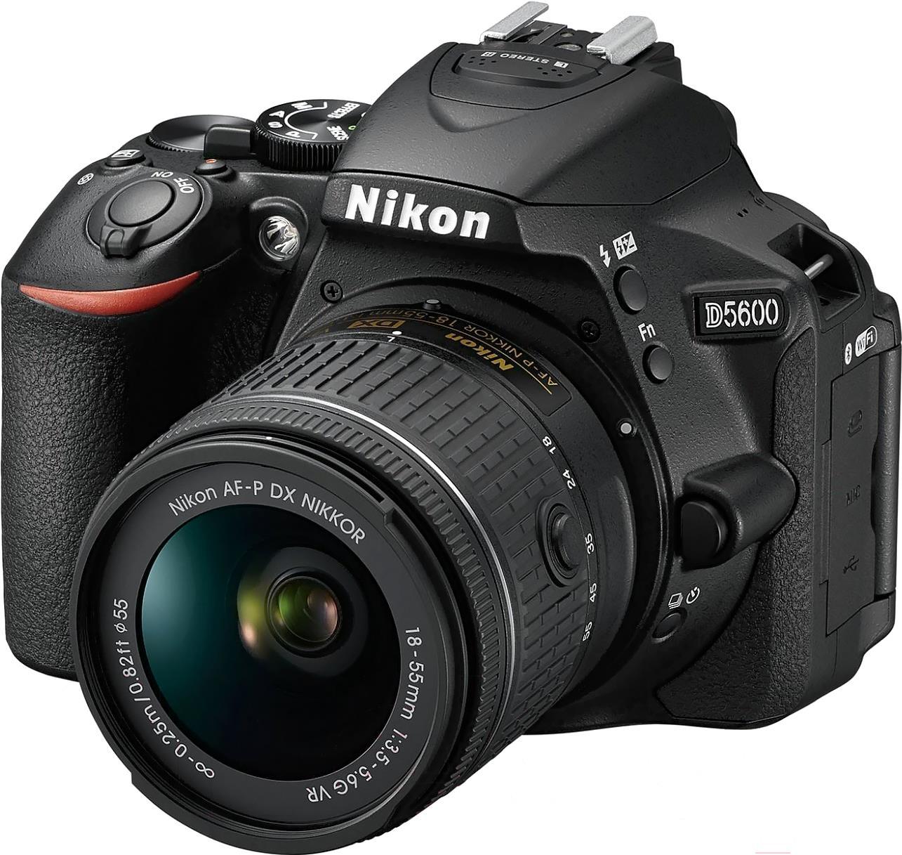 Фотоаппарат Nikon D5600 Kit 18-55mm AF-P DX VR, D5600 Kit 18-55mm AF-P DX VR
Фотоаппарат Nikon D5600 Kit 18-55mm AF-P DX VR, D5600 Kit 18-55mm AF-P DX VR