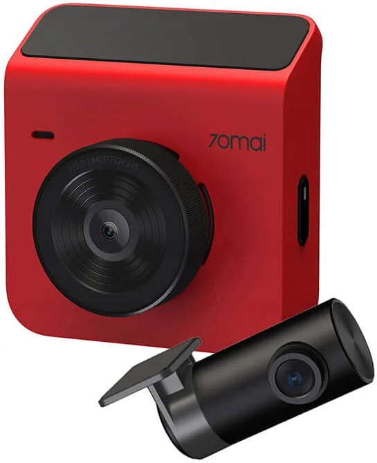 Видеорегистратор 70mai Dash Cam A400+Rear Cam Set A400-1 (Midrive A400-1) Red, Видеорегистратор 70mai Dash Cam A400+Rear Cam Set A400-1 (красный)
Видеорегистратор 70mai Dash Cam A400+Rear Cam Set A400-1 (Midrive A400-1) Red, Видеорегистратор 70mai Dash Cam A400+Rear Cam Set A400-1 (красный)