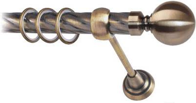 Карниз Lm Decor Шар большой 059 1р витой 25мм 3м антик, Шар большой 059 1р витой 25мм 3.0м
Карниз Lm Decor Шар большой 059 1р витой 25мм 3м антик, Шар большой 059 1р витой 25мм 3.0м