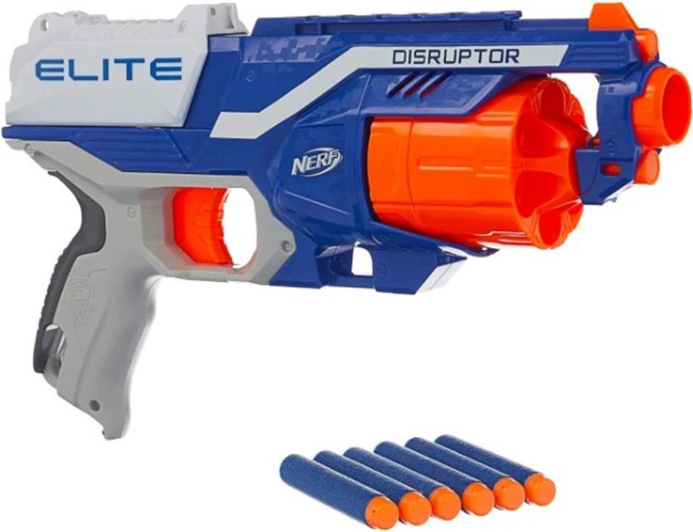 Бластер Hasbro Nerf Элит Диструптор / B9837, Игрушка Hasbro Бластер Nerf Элит Диструптор B9837
Бластер Hasbro Nerf Элит Диструптор / B9837, Игрушка Hasbro Бластер Nerf Элит Диструптор B9837