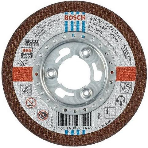 Оснастка для электроинструмента Bosch 100х1.2x22.2 мм для металла (2608600700), 100х1.2x22.2мм для металла
Оснастка для электроинструмента Bosch 100х1.2x22.2 мм для металла (2608600700), 100х1.2x22.2мм для металла